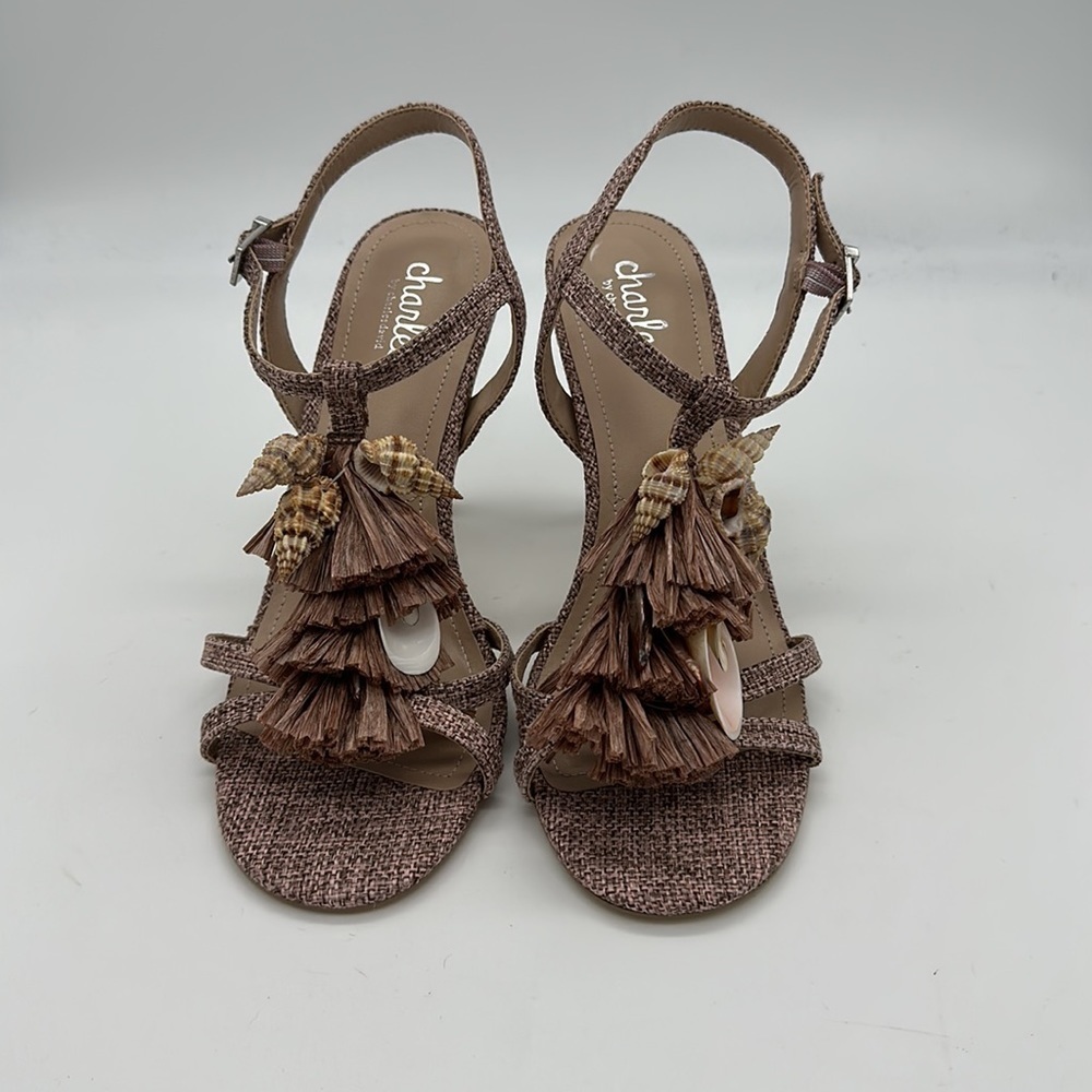 Charles David RADICAL DARK BLUSH High Heel Sandals Size 8 - Picture 2 of 15